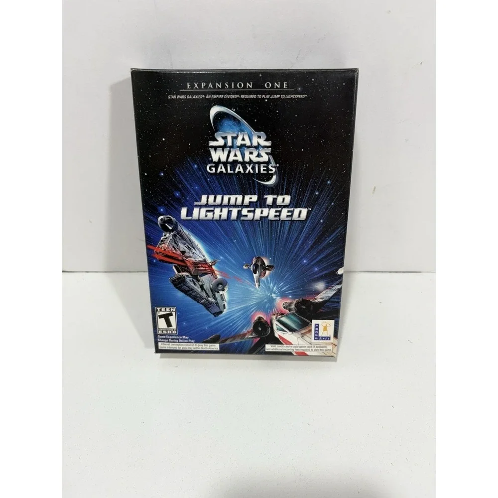 Star Wars Galaxies Jump to Lightspeed Expansion One PC Retail Box‎ 100+ Level